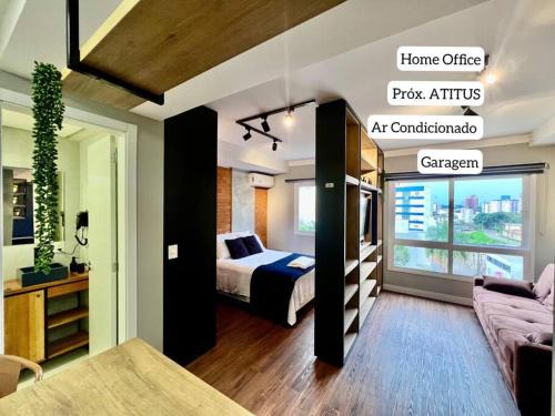 Centro Apartment | Studio Lounge Impecável Novo