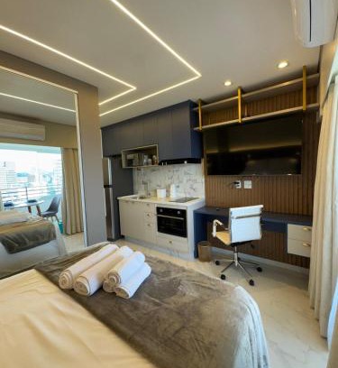 Butanta Apartment | Studio metro Butantã with a garage