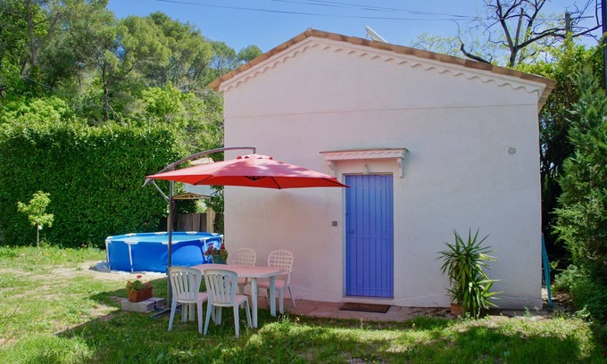 Les Maillans House | Studio Olivia independent with garden/swimming-pool
