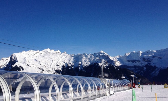 Samoens Apartment | Studio panoramic mountain view ski in ski out
