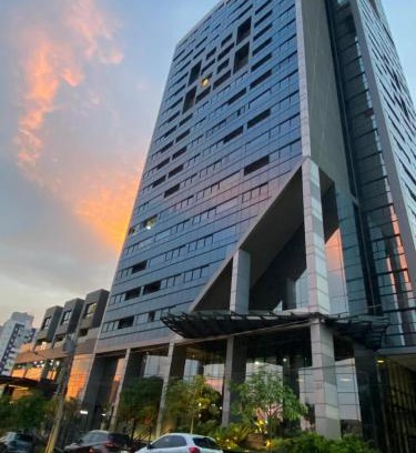 Jardim dos Estados Apartment | Studio Pantanal Comodidade e localização em prédio de luxo