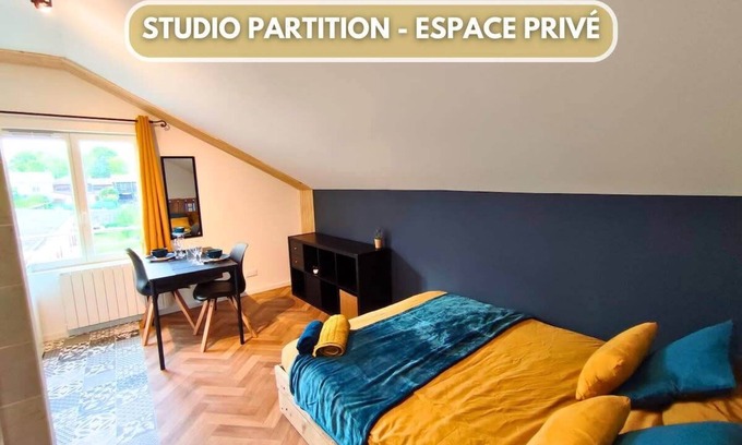 Chalons-en-Champagne Apartment | Studio score - Music in Champagne