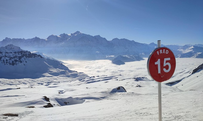 Flaine Apartment | Studio south mountain corner