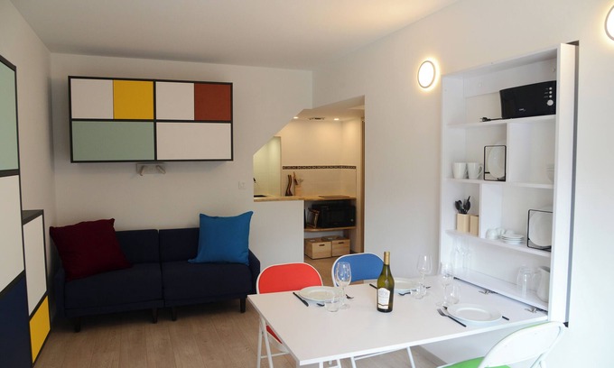 Clairvaux-les-Lacs Apartment | Studio village center