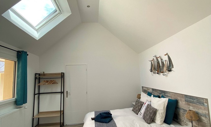 Clohars-Fouesnant Apartment | Studio with private SPA 3 minutes from the ocean!
