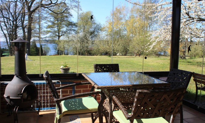 Bad Saarow Apartment | Studio with winter garden and lake view - Ferienhof Löschenrand