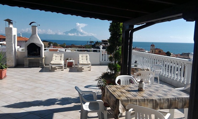 Sarti Apartment | Studios with and without sea view for couples and one child