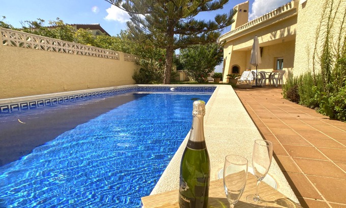 San Javier Villa | Stunning villa with private pool front line to the Mar Menor