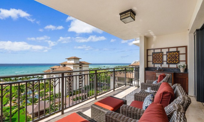 Ko Olina Condo | Stunning 2 bedroom on the 12th floor with amazing ocean views
