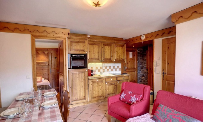 Reberty Apartment | Stunning 2BR Apt in Reberty 2000: Ski-in/Ski-out, Parking, Pool, Spa, Sauna, Sleeps 6