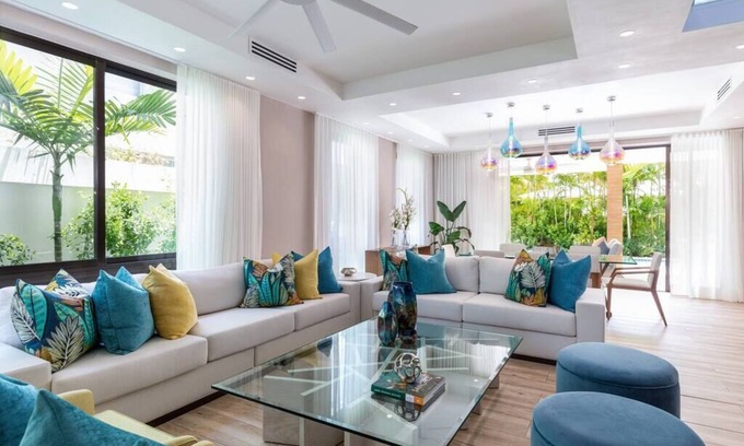 Punta Cana Village Villa | Stunning 3 Bedroom Villa with Pool, Luxurious Villa in Safe Gated Community with Pool