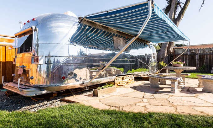 Half Moon Bay House | Stunning and unique AirStream on the Coastal Trail and near Poplar Beach