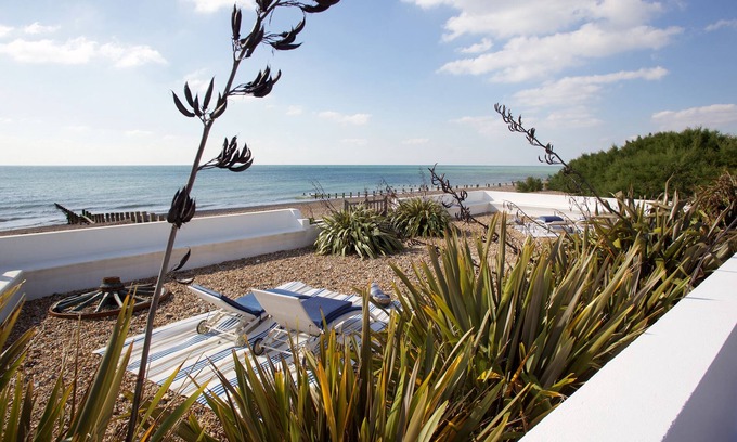 Littlehampton House | Stunning beach front property with sea views and hot tub featured in Tatler