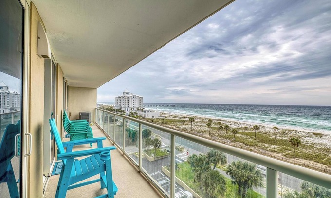 Villa Sabine Condo | Stunning Condo with Direct Gulf Views -SYC 7F