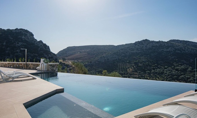 Kantanos-Selino Villa | Stunning countryside views, full privacy, relaxing ambiance and infinity pool!