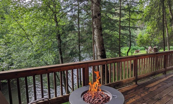 Taku - Campbell House | Stunning creekview home, centrally located. With all the extras.