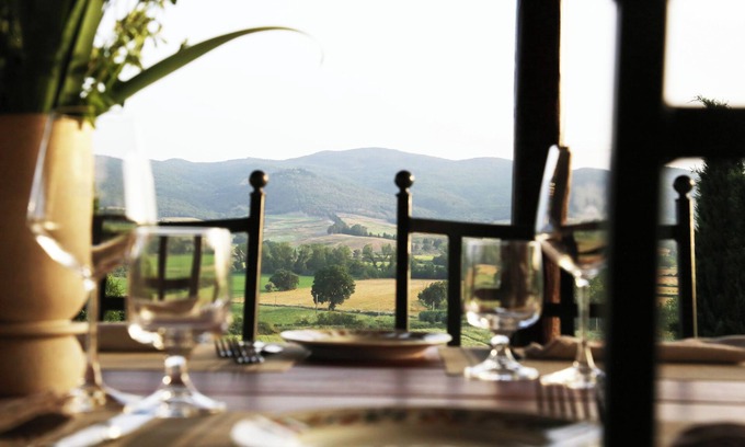 Buonconvento House | Stunning estate + winery operating as two luxury villas + infinity pool