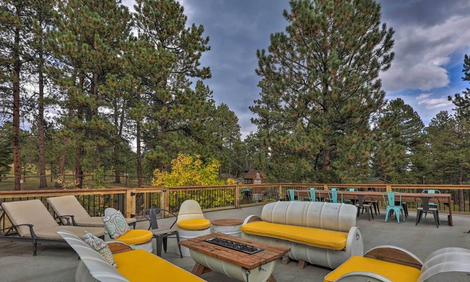 Evergreen House | Stunning Evergreen Chalet w/ Private Hot Tub!