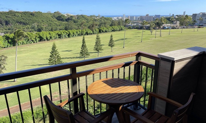 Moanalua House | STUNNING FAIRWAY VIEWS, HOME "E"-CLEAN-NEW-GATED, NEAR JBPHH, CAGE # AVAILABLE.