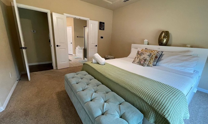 Little Elm House | Stunning Family Getaway Near PGA Headquarters & Lake Lewisville, Pergola & BBQ