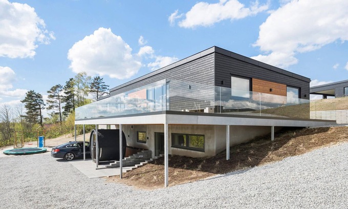 Hjarbæk House | Stunning home in Løgstrup with kitchen