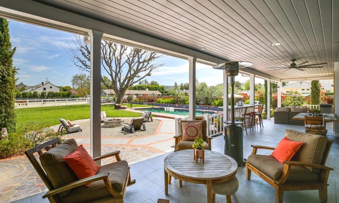 Orange Villa | Stunning Home in Orange County with Stables!