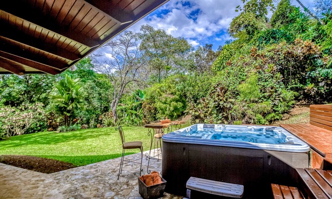 El Indio House | Stunning home in the jungle with balcony, grill, & W/D - snowbirds OK