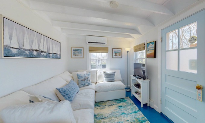 Pocasset House | Stunning home on the bay with fantastic views, central AC, W/D, & water access