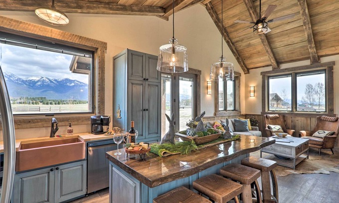 Kalispell Cottage | Stunning Kalispell Cottage on 30-Acre Farm!