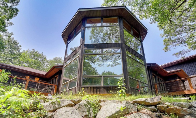 Monroe House | Stunning Monroe Home w/ Sunroom & Deck!
