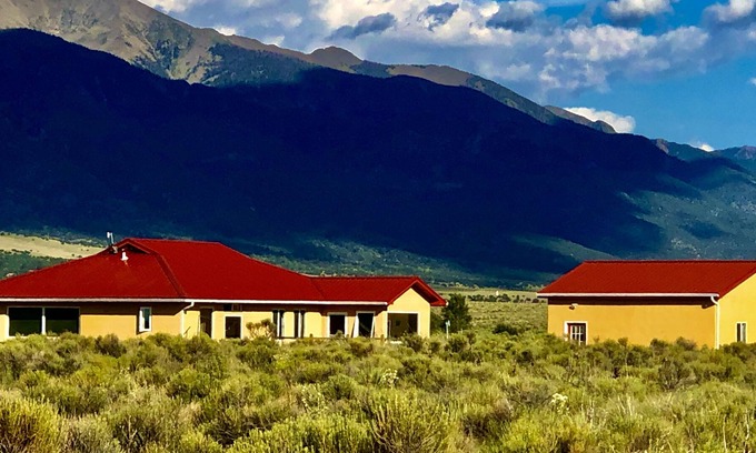 Crestone House | STUNNING MTN. VIEWS, Quiet, Pvt. 8 Acre Homestead