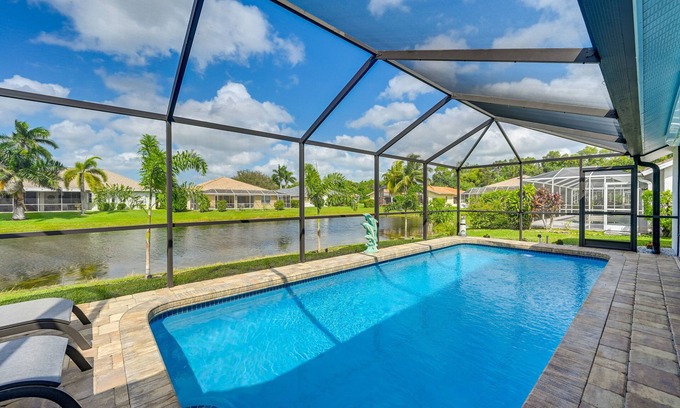 Crown Pointe House | Stunning Naples Home w/Pool, Patio, Water Views