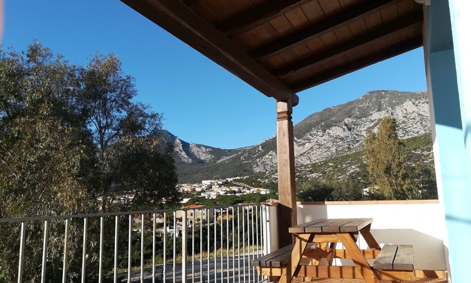 Cala Gonone Apartment | Stunning Panoramic View Flat - WiFi & A/C