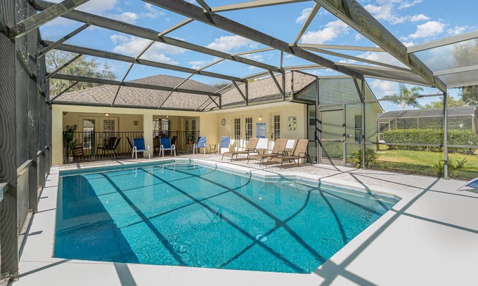Orange Tree Villa | Stunning Pool Home, close to Attractions - 16306