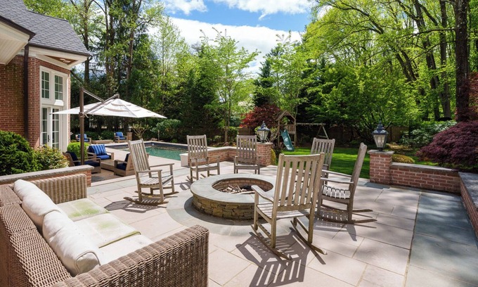 Princeton House | Stunning Princeton estate, pool, sport court, walk to town.