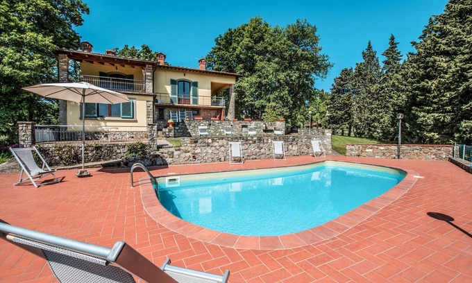 Neri House | Stunning private villa with WIFI, private pool, TV, terrace, panoramic view and parking