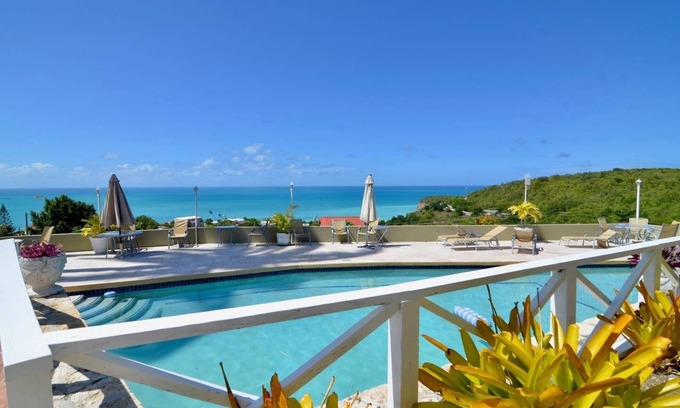 Dickenson Bay Condo | Stunning Sea View Dickenson Bay