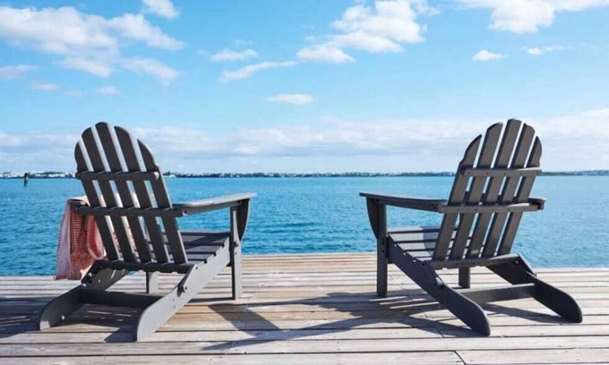 Sandys Apartment | Stunning Sea Views, Contemporary Upper 3Bed - 5A