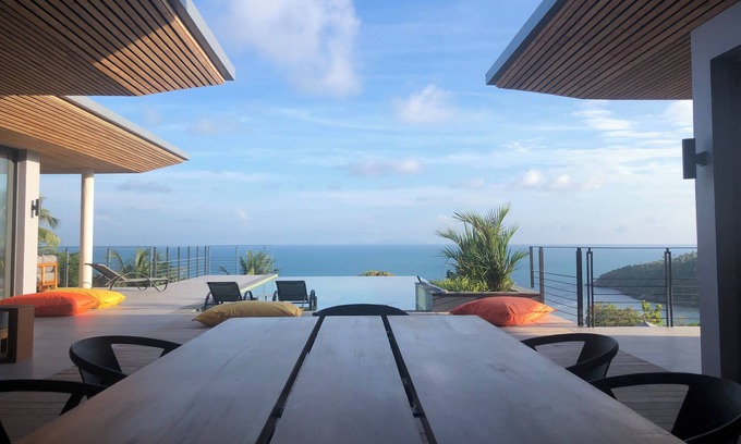 Ko Pha-ngan Villa | STUNNING sea views - LUXURY villa - INFINITY pool