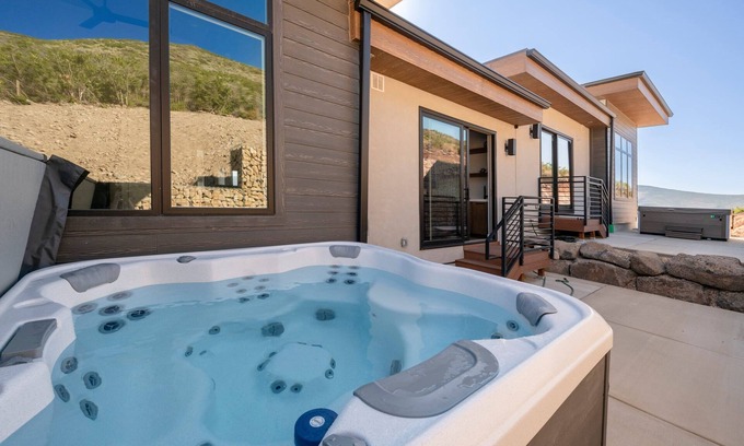 Hideout House | Stunning Ski & Lake Views, Private Hot Tub, Exceptional Furnishings!