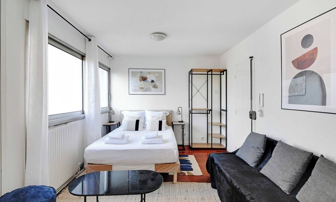 Riquet Stalingrad Apartment | Stunning studio - 4P - La Villette
