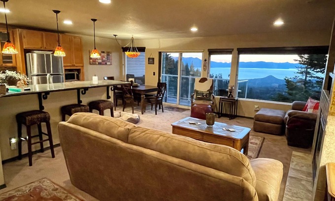Tahoe Village Condo | Stunning Tahoe View Condo - A Haven Near Heavenly!