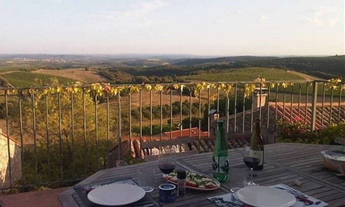 Caussiniojouls House | Stunning Views from Rooftop Terrace of Medieval Town House
