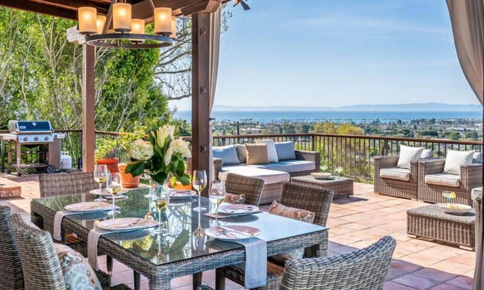 Riviera House | Stunning Views on The American Riviera | Relaxing Oasis With Amenities For The Whole Family