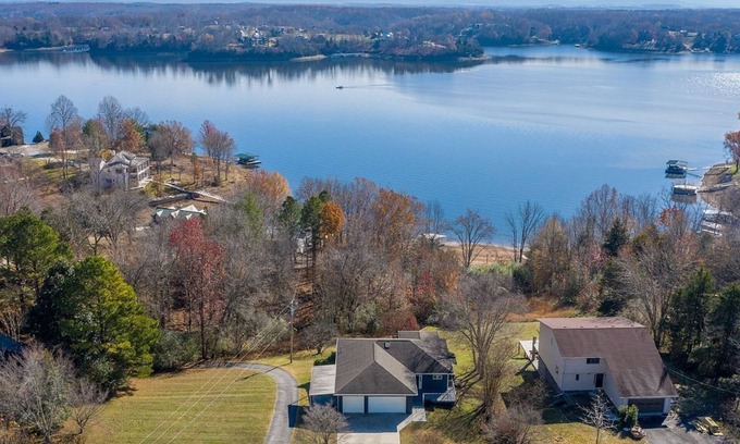 Estill Springs House | Stunning Views with a private dock and hot tub. Great for getting together!