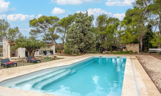 Azillanet House | Stunning villa for 2 people with private pool, WIFI, A/C, TV, terrace, panoramic view and parking