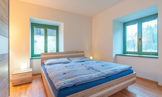 Veseli nad Luznici House | Stunning villa for 6 guests with WIFI, TV, terrace and parking