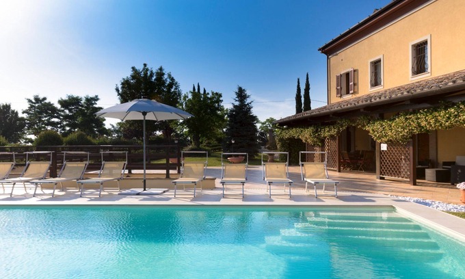Ponte Rio Villa | Stunning villa with pool in the Marche countryside, just 10 minutes from the beaches of Senigallia
