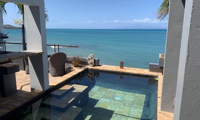 Isabel II Villa | Stunning waterfront, art deco family compound cascading to the water’s edge