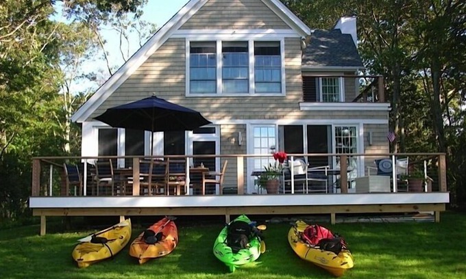 North Sea House | Stunning Waterfront Home on Peconic Bay, Gorgeous Sunsets, Private Dock